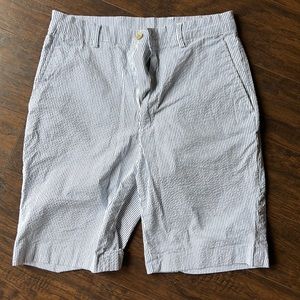 Men’s seersucker shorts, worn once. Britches by Samtex. Size 32